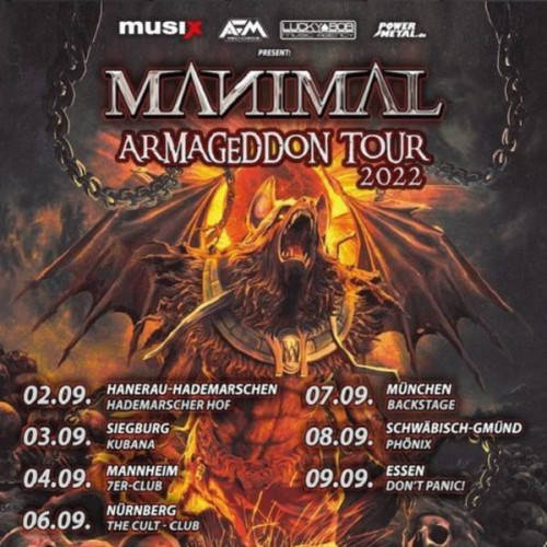Manimal Armageddon Tour 2023 / Hademarscher Hof